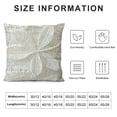 thumbnail image 5 of BANET Faux Wool Throw Pillow Covers Style Decorative Cushion Case Pillow Shell Square for Sofa Couch Bedroom Car 22x22in, 5 of 5