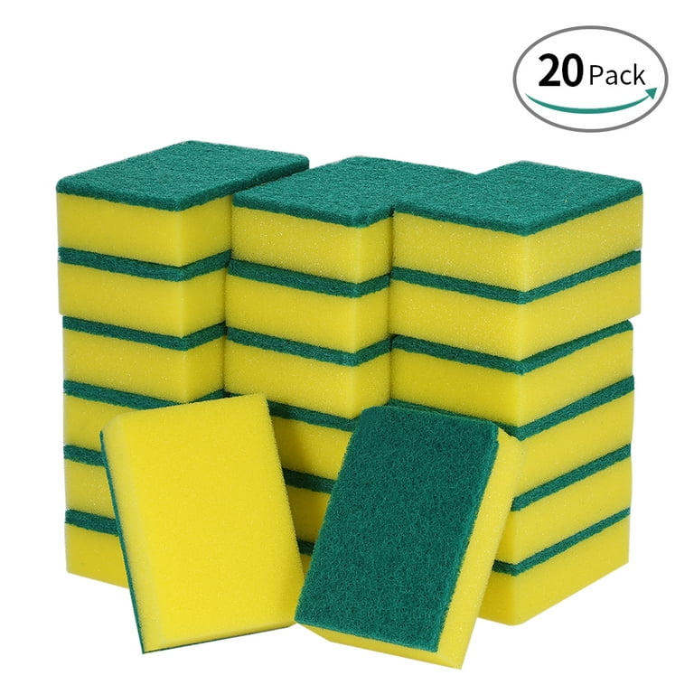 Virulana Esponja Multiuso Classic Multiuse Sponge Ideal for Daily  Dishwashing Extra Duration Scrub Sponge (pack of