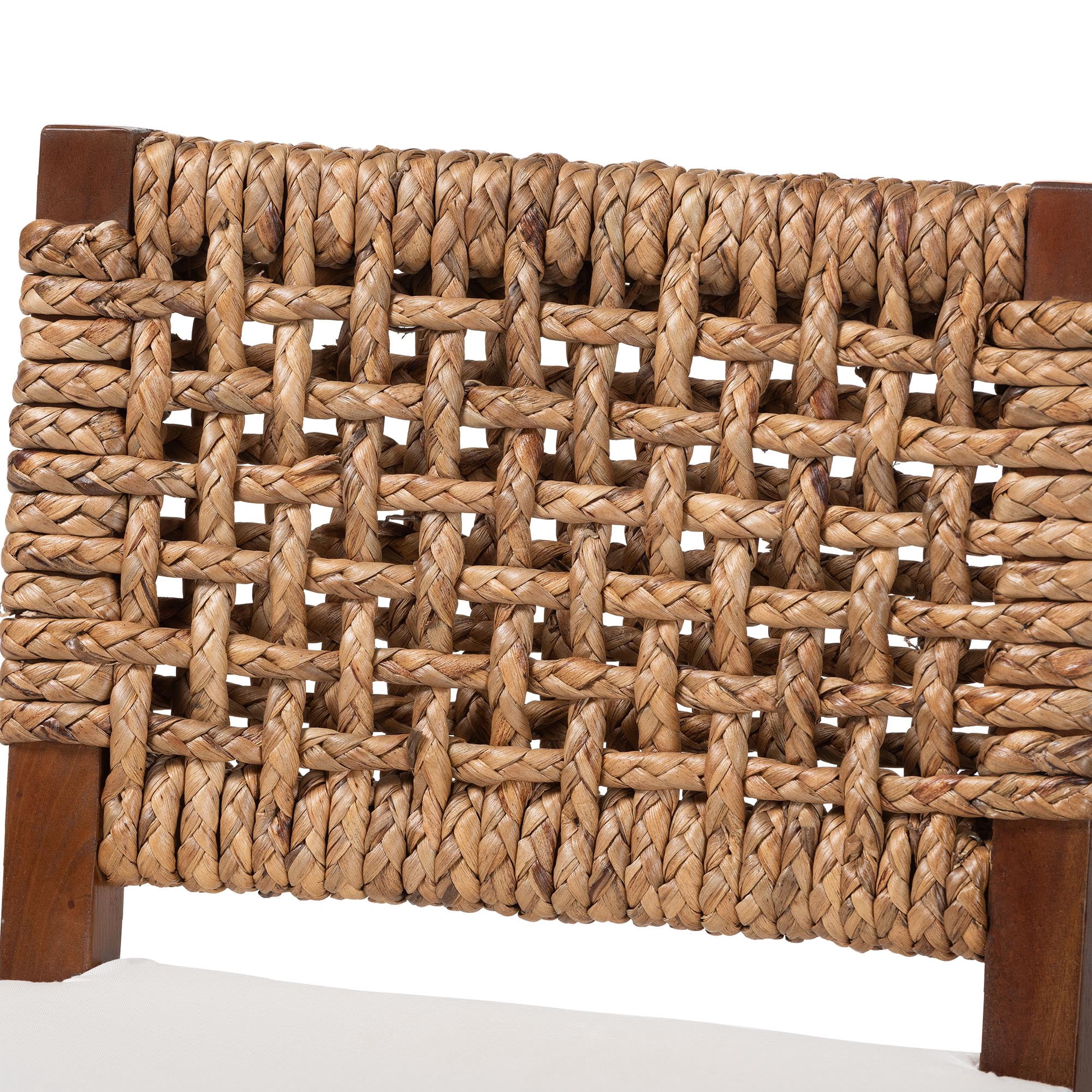bali & pari Alise Boho Counter Stool, Counter Height, Seat Height of 24", Earthy Brown