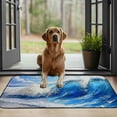 thumbnail image 3 of ONETECH Ocean Wave, Beach, Clouds Front Door Mat Outdoor Entrance Mat for Home Entrance Outside Entry 19.68*39.37 in, 3 of 6