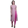 thumbnail image 1 of Bimba Sleeveless Printed Summer Kurti Straight Tunic DressesForWomen, 1 of 6