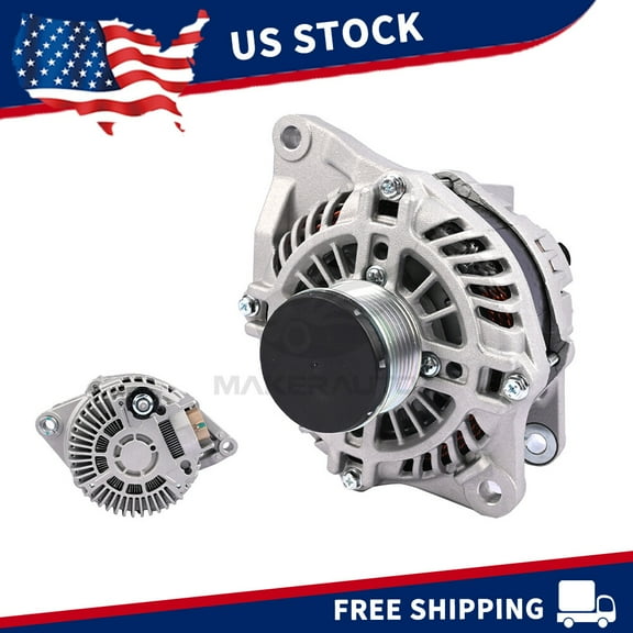 Alternator 130A 12V CW 6-Groove For Mitsubishi Lancer 2011-2017 Outlander RVR