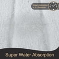 thumbnail image 5 of Softlife Absorbent Bathroom Rug Soft Microfiber Washable Bath Mat,24"x17",White, 5 of 6