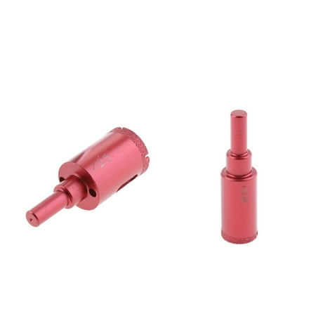 

2pcs 25mm&18mm Diamond Tool Drill Bit Hole Glass Ceramic Marble Tile