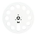 thumbnail image 2 of Carrete De Cinta Vacía 1/4 De 7 Pulgadas, Carrete De Sonido De Carrete Abierto Universal Con 12 Agujeros De Reemplazo De La Máquina De Reemplazo Del Cubo NAB Part Para TeaC Re, 2 of 7