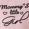 thumbnail image 3 of Cdudpw Baby Girl Clothes Newborn Infant Outfits Fall Winter Cute Floral Romper Tops+Elastic Pants+Headband, Long Sleeve, Snap Closures(Z115-Pink), 3 of 6