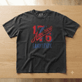 thumbnail image 2 of 1776 Patriotic America Bootleg Retro 90s Graphic Comfort Colors T-Shirt for Men, 2 of 5