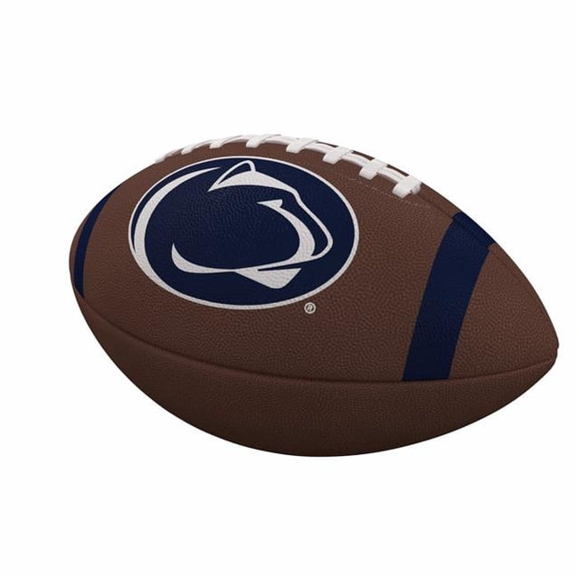 Logo Brands 196-93FC-1 Penn State Team Stripe Format Officiel Ballon de Football Composite