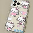thumbnail image 3 of Sanrio funda transparente Hello Kitty para Xiaomi Redmi Note 12 Pro Plus Turbo 12S 11 11S 10 10S 9 9S 9T 8 12C 10C 10X 9A, 3 of 5