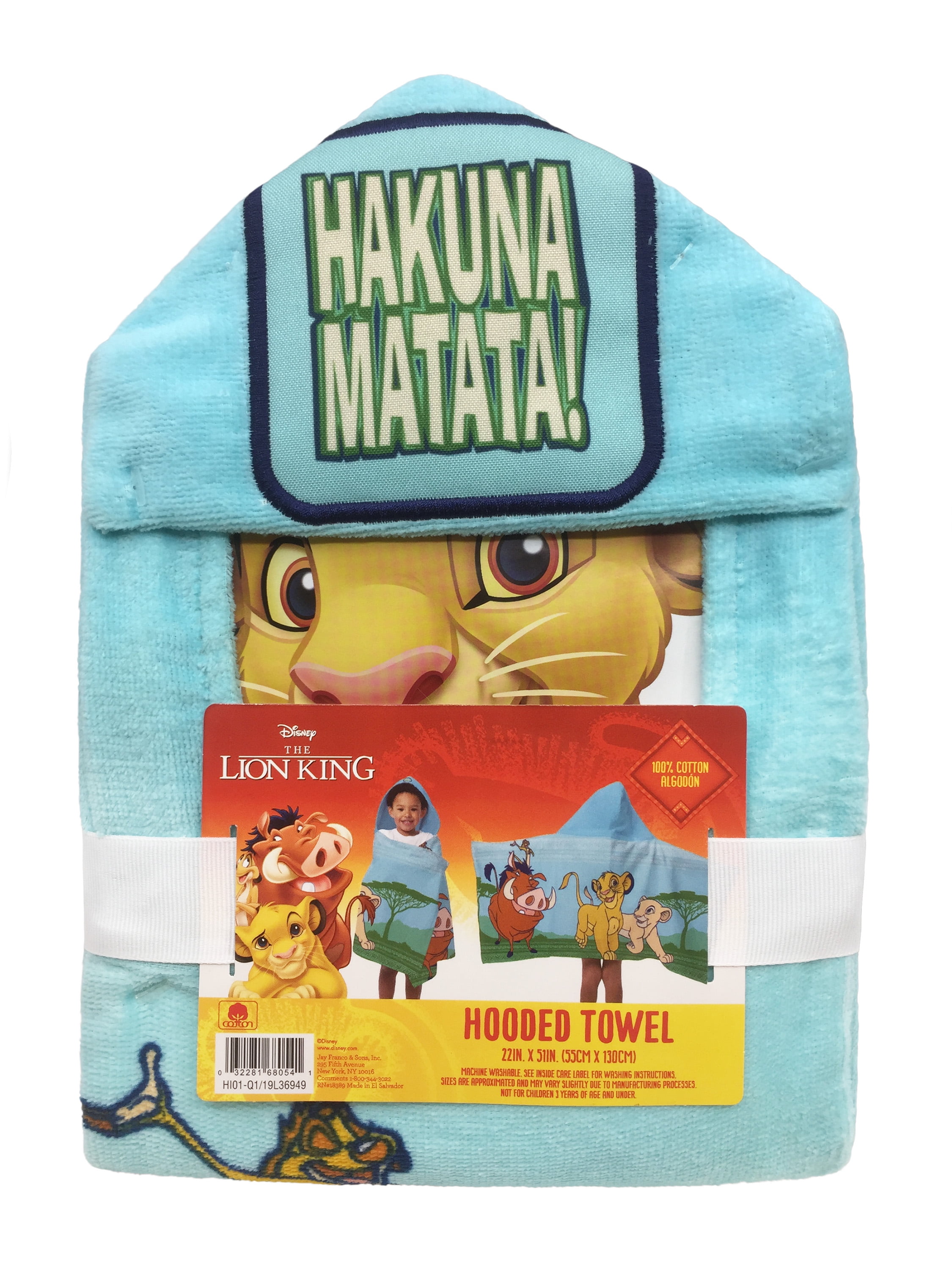 lion king baby towel