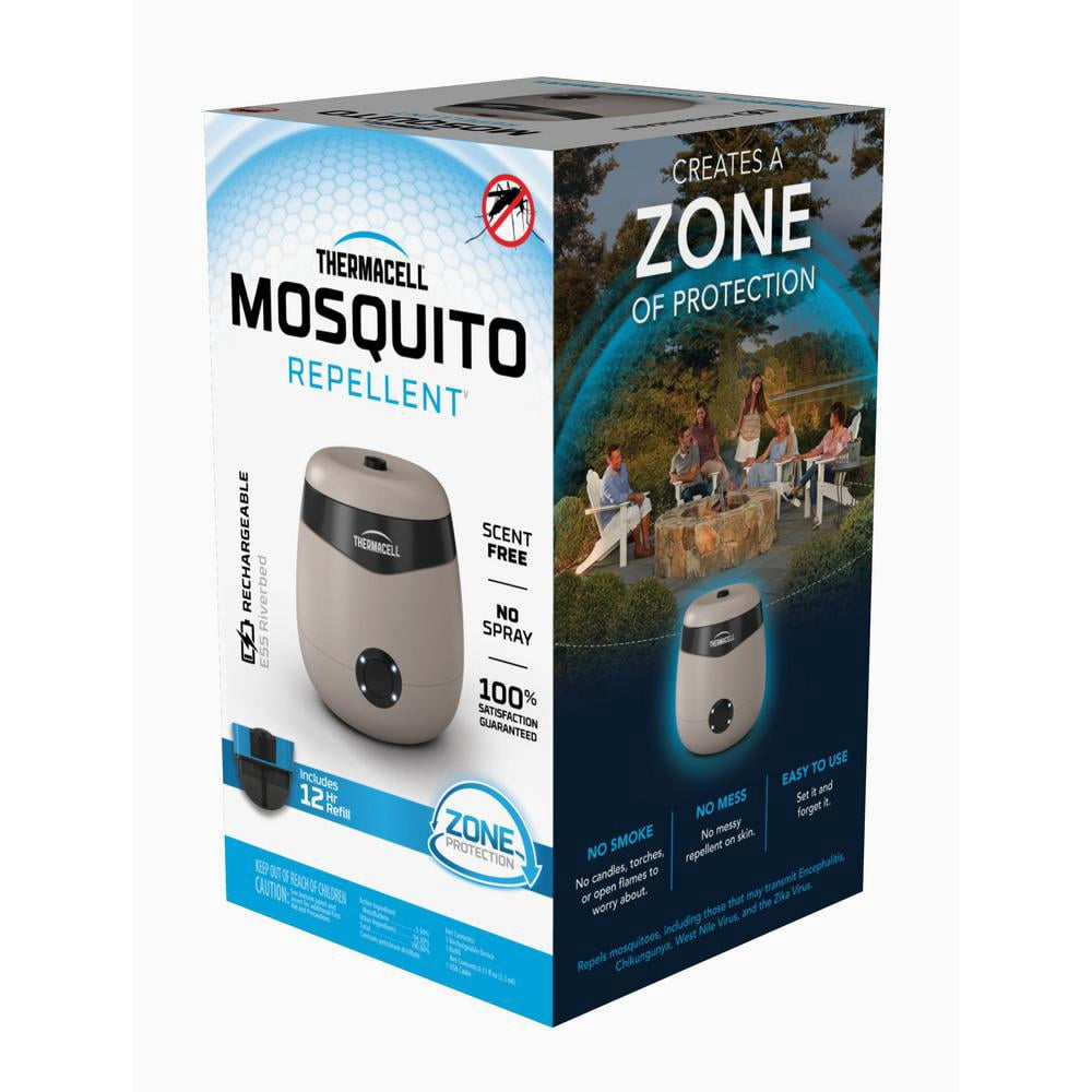 Rechargeable Mosquito Repeller In Riverbed 20 Ft. Coverage And Deet Free
