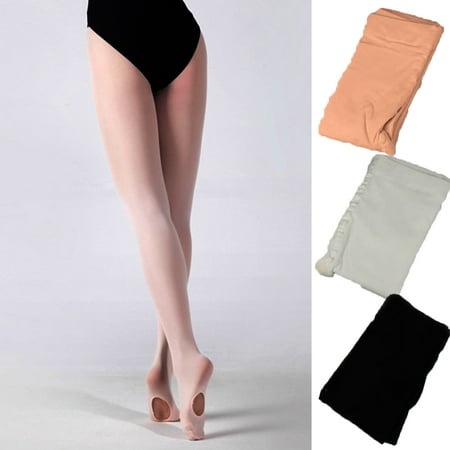 

LINASHI Girls Women Ballet Dance Tights Stocking Stocks Footed Socks Pantyhose for Kids Adults