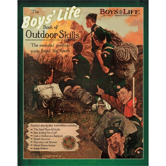 Boys' Life Book of Outdoor Skills (Hardcover)