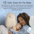thumbnail image 2 of Pure Enrichment PureBaby Kids Bear Air Medium-Large Rooms True HEPA Air Purifier, Sweet Oat, 2 of 8
