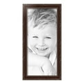 thumbnail image 2 of ArtToFrames 10" x 22" Classic Burgundy Picture Frame, 10x22 inch Brown Wood Poster Frame (WOM-4927), 3 Pack, 2 of 6