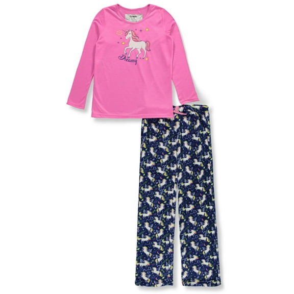Cookie's Girls' 2-Piece Unicorn Pajamas Color: pink/multi Size: 2t