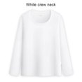 thumbnail image 4 of Camiseta térmica sin costuras Minnieouse para mujer en negro y blanco, 4 of 6