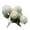 White, variant on Flowers Mexican Day of the Dead Bouquet for Halloween and All Souls' Day Ornamental Arrangement for Home and Events,30X7 cm,Gold