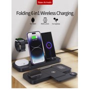  Wireless Charging,Stand with Cable and Charger Magnetic,wireless fast charging base, multifunctional interface charger