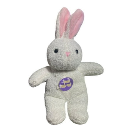 Dan Dee Bunny Rabbit Plush Stuffed Animal White Mini 5” Easter NO SOUND