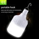 thumbnail image 2 of Toystoory Linterna para acampar, colgante portátil, 1200mA, 3 engranajes, luz nocturna de emergencia con ajustable, con colgador, 80W Type3 NO3, 2 of 6