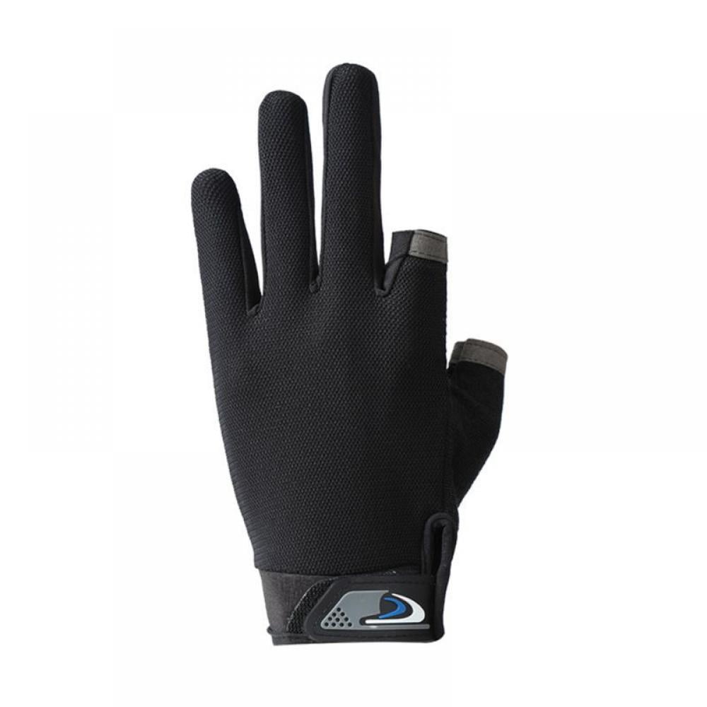 Daboom UPF 50+ Fingerless Fishing Gloves - Sun UV Protection Gloves for ...
