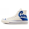thumbnail image 1 of Zapatillas de lona Converse Chuck Hi Obsidian Splicing antideslizantes, resistentes al desgaste, transpirables y ligeras para hombres y mujeres de los años 70, 1 of 5