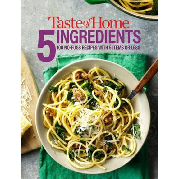Pre-Owned Taste of Home 5 Ingredient Mini Binder (Hardcover) 1617657212 9781617657214