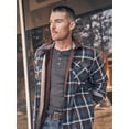 thumbnail image 2 of Wrangler® Men's and Big Men's Sherpa Lined Relaxed Fit Heavyweight Shirt Jacket, Sizes S-2XL, 2 of 7