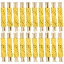 UPKOCH 20pcs Bunny Treats Molar Sticks Toys Wood Beads Small Animals Outdoor Play