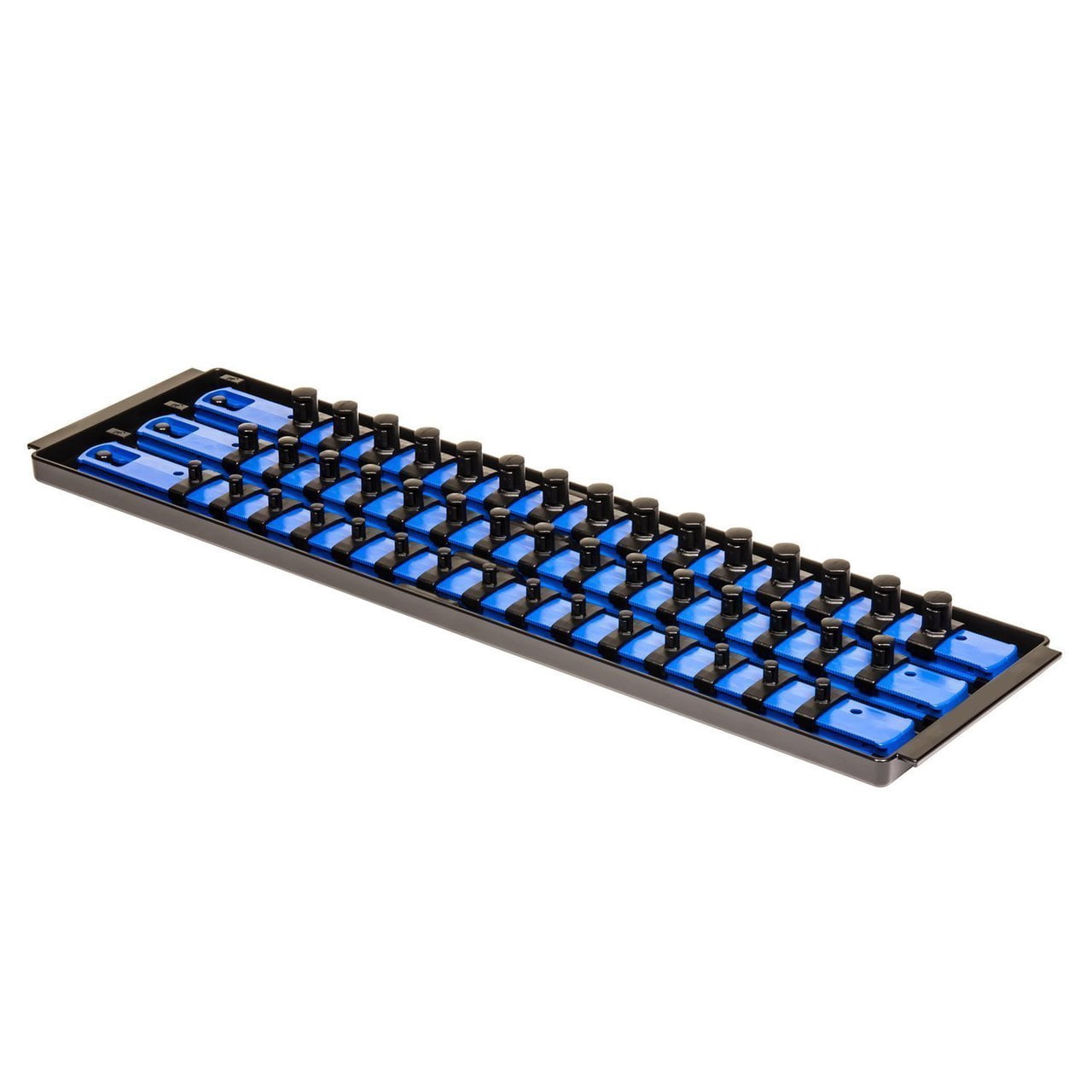 ML TOOLS Twist Lock Socket Rail with Tray - Multi-Drive Universal Socket  Boss Rail Set - Socket organizer Set - Made in USA. Lifetime Guarantee! -  T8251 (Blue) - Walmart.com