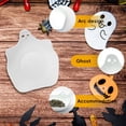 thumbnail image 6 of Halloween Candy Bowl Plastic Halloween Serving Tray Dishes Creepy Plastic Platter for Tiered Tray Ornament Tableware Party Decor, 6 of 8