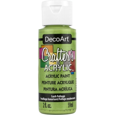 UPC: 0766218037312 | DecoArt Crafter s Acrylic Paint 2 oz. Lush Foliage