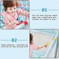 thumbnail image 5 of 26-27 8pcs Baby Cot Rings Multicolor Toy Hook Crib Rings for Baby Practicing Standing Walking Training Tool, 5 of 5