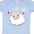 thumbnail image 4 of Inktastic I Love Ewe Cute Sheep Boys or Girls Baby Bodysuit, 4 of 5
