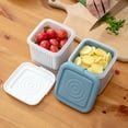 thumbnail image 3 of Reheyre Multi-use Storage Holder with Double-Layer PP Construction and Kitchen Drainage Design for Food, 3 of 8
