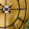 thumbnail image 2 of Southern Enterprises Centurian Decorative Wall Clock in Painted Silver, 2 of 3