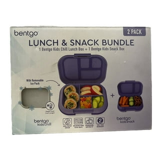 Bentgo® Modern Bento-Style Lunch Box Set With Reusable Snack Cup (Orchid) -  Yahoo Shopping