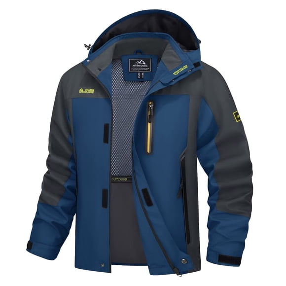 Chubasquero MAGCOMSEN impermeable con capucha para hombre