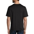 thumbnail image 3 of Hanes Cool DRI TAGLESS Men`s T-Shirt, XL, Black Heather, 3 of 3