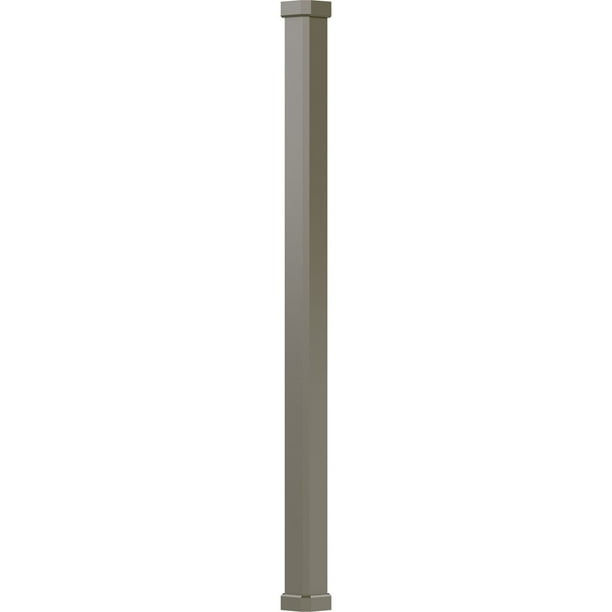 6" x 8' Endura-Aluminum Craftsman Style Column, Square ...