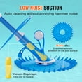 BENTISM Automatic Suction Pool Cleaner Low Noise Pool Vacuum InGround