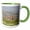 Green/White, variant on 3drose, Chile, Arica, Lluta Valley, Vicuna. a Group of Wild Vicuna., 11oz Magic Transforming Mug