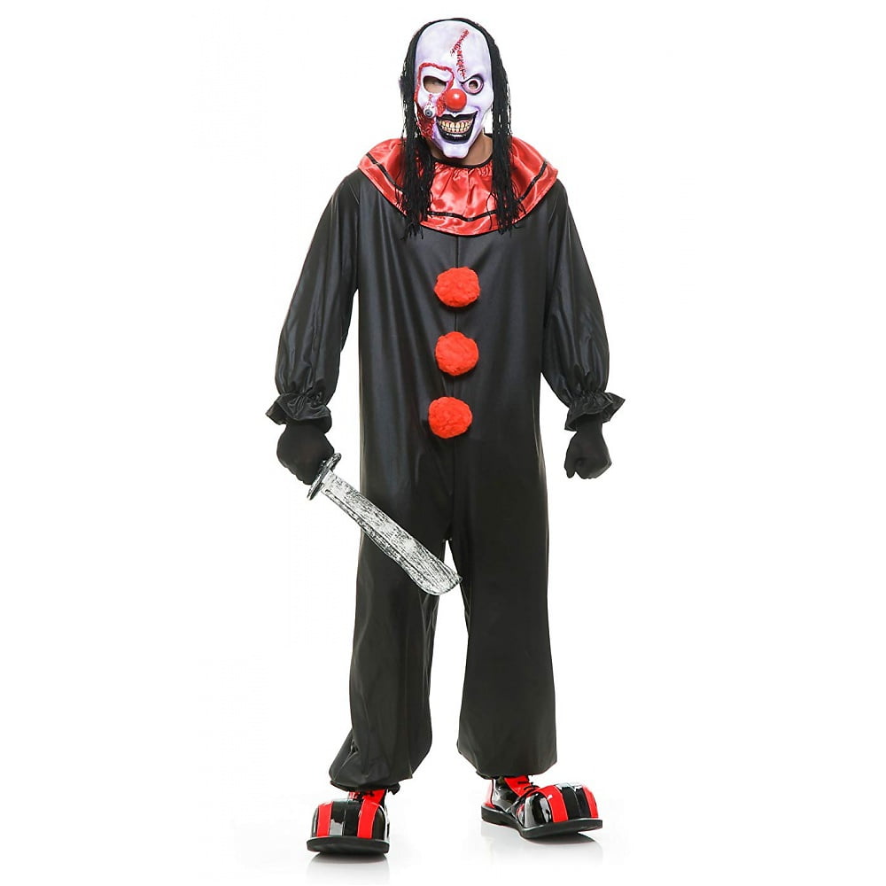Killer Clown Adult Costume Large