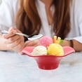 thumbnail image 4 of Household Dessert Bowl Multi-function Smoothie Bowl Convenient Fruit Bowl Salad Accessory, 4 of 8