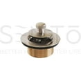 thumbnail image 3 of SENTO Nickel Lift and Turn Bathtub Drain Assembly Stopper Kit, Fit Both 1-1/2 Inch or 1-5/8 Inch Strainer and Stopper, Heavy Duty Metal with Matching Screws, Easy Installation, Satin Nickel, 3 of 7