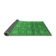 thumbnail image 2 of Ahgly Company Indoor Round Oriental Green Industrial Area Rugs, 3' Round, 2 of 4