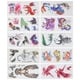thumbnail image 3 of Pegatinas de tatuaje, 10 piezas de tatuaje temporal pegatinas de tatuaje impermeables pegatinas de tatuaje de brazo valor excepcional, 3 of 8