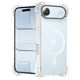 thumbnail image 4 of Mr. Gadgets Funda De Uso Rudo Para iPhone, Diseño Magnetico, Case Transparente De Acrilico Epoxi, Tecnología Ultra Bounce, Anti-caídas Compatible Con iPhone Air Color Transparente, 4 of 7