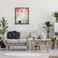 thumbnail image 2 of Stupell Industries Street Style Dalmatian Dog Pattern Animals & Insects Painting Gray Floater Framed Art Print Wall Art, 2 of 6